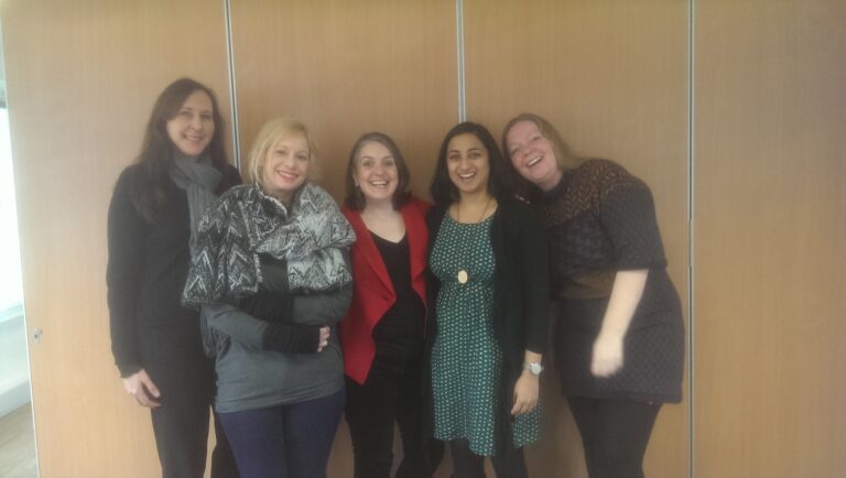 #IWD2016 Roundtable with @technokitten @katielips @the_anke @anjali28 @hampstead17