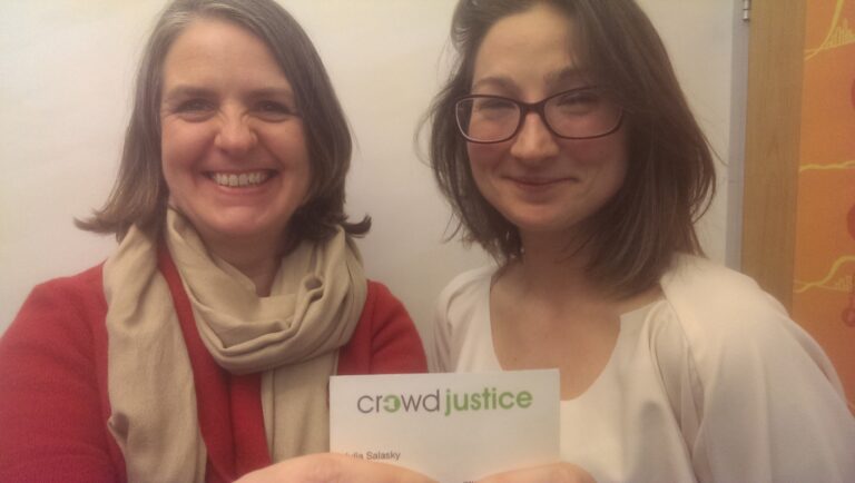 Podcast: Julia Salasky of @CrowdJusticeUK #IWD2016